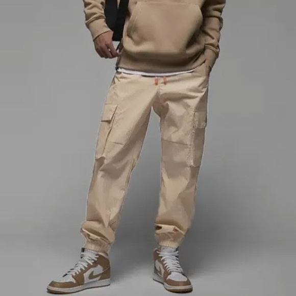 Air Jordan Breathable Woven Cargo Kahki